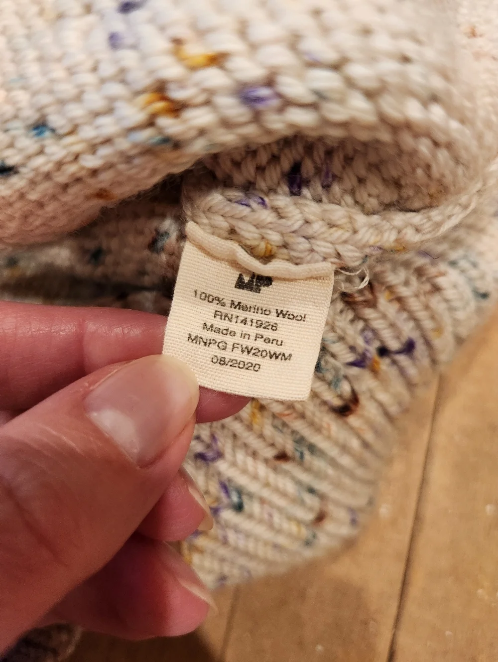 Misha & Puff Ellie Popcorn Cardigan in Iris Confetti - Picture 14 of 15